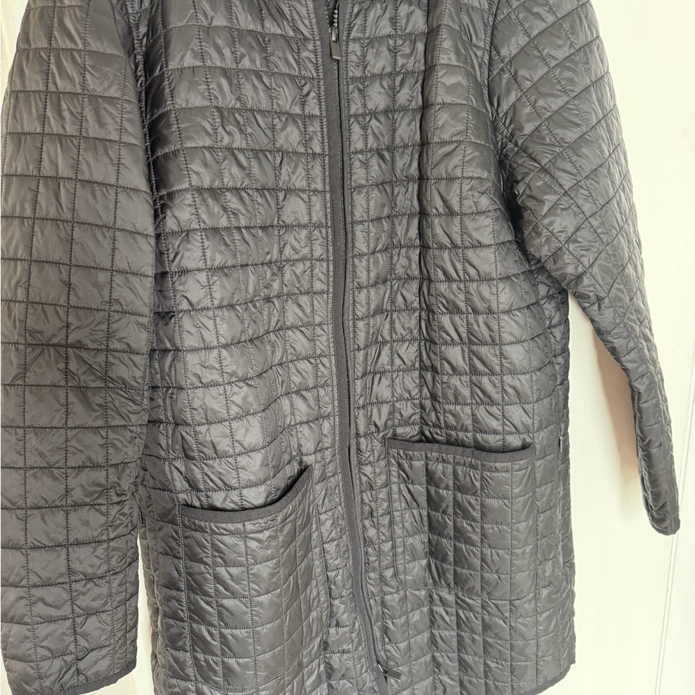 Athleta Quilted Black Jacket
